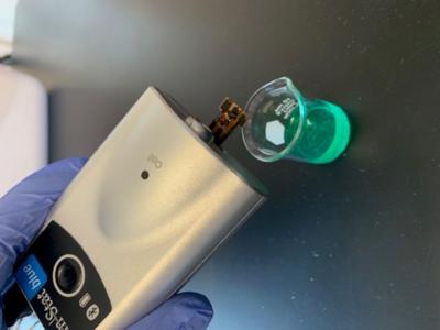 Graphene-based nanosensor detects microscopic contaminants in water